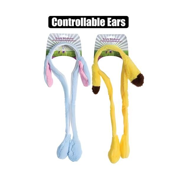 Bunny Headband With Controllable Ears