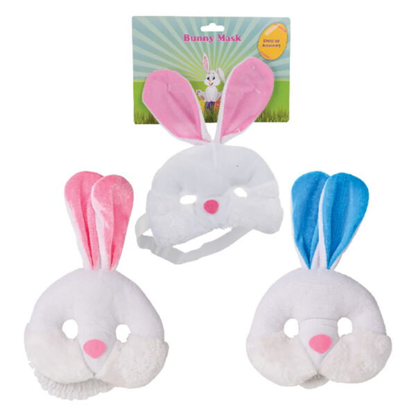 Plush Bunny Mask - Assorted