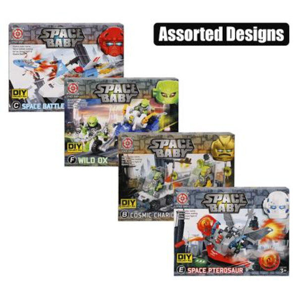 Building Blocks - Space Themed In a Bag