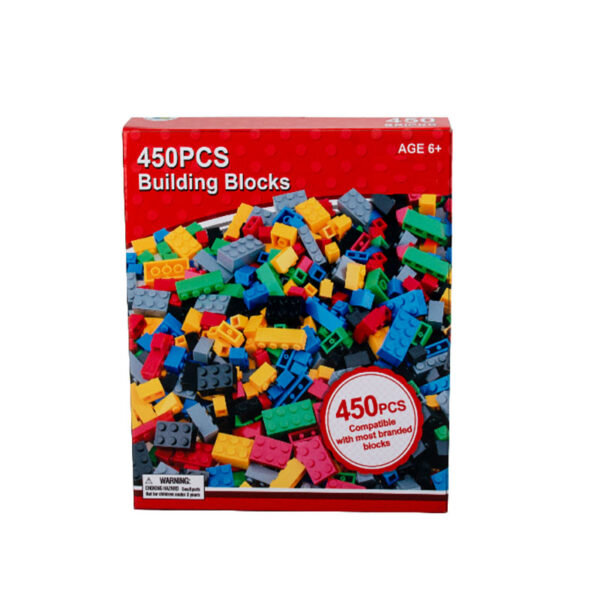 Building Block Set - 450-Pieces