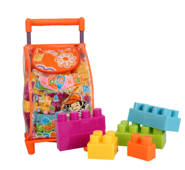 Trolley Bag With Building Blocks - 86-Pieces