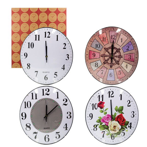 Antique Style Wall Clock - 33cm
