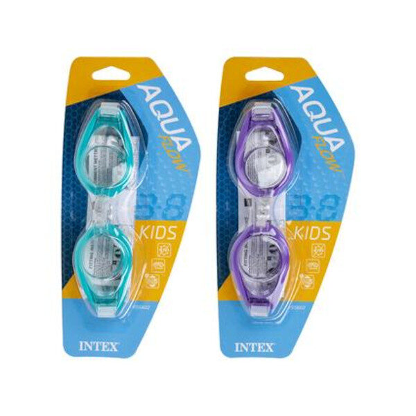 Intex Swim Goggles - Suitable For Ages 3 - 10 Years