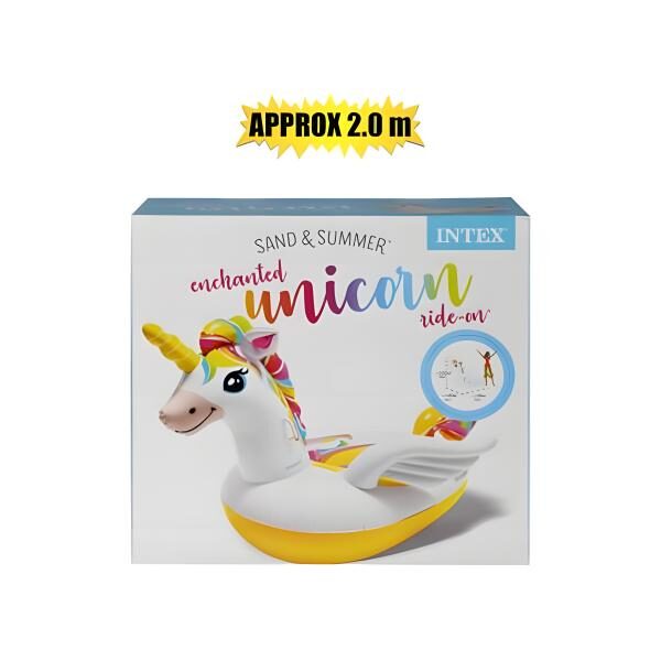 Intex Unicorn Ride On – 201 X 140 X 97cm