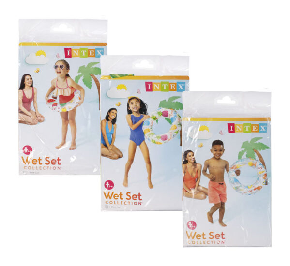 Intex Swim Ring – 51cm, Assorted, Ages 3-6 Years