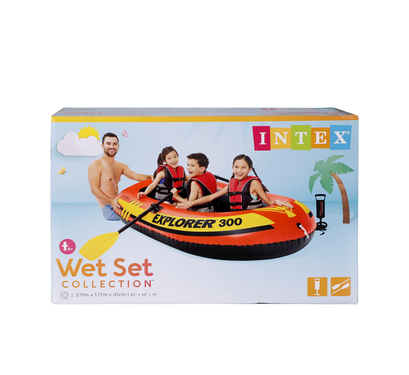 Intex Explorer 300 Boat - 211x117x41cm