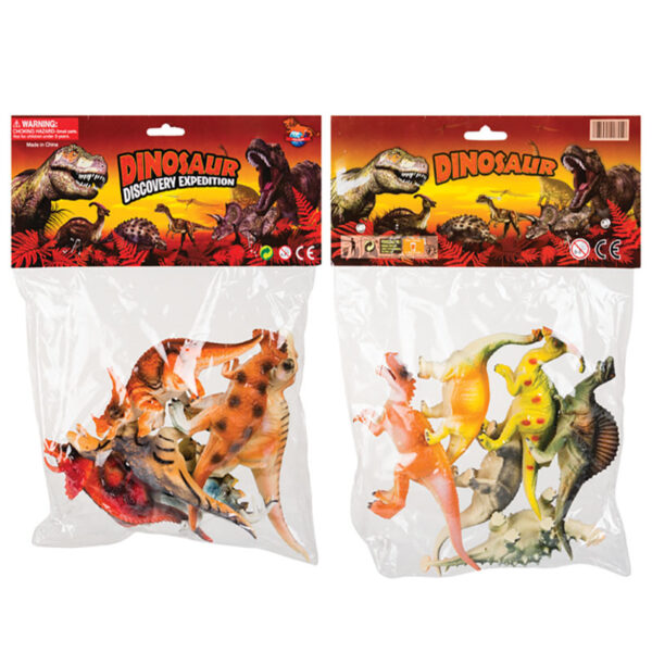 Animals Dinosaur 6pc Assorted 15cm