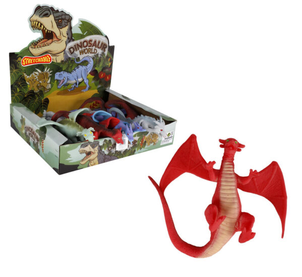 Animals Dragon StretchAssorted 17-22cm