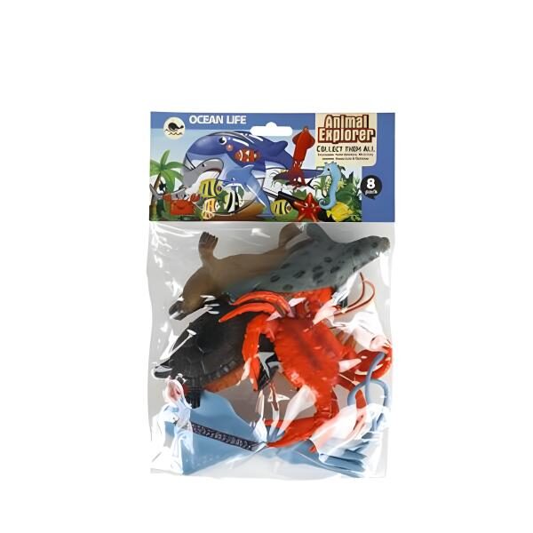 Ocean World Playset - 8 Pieces