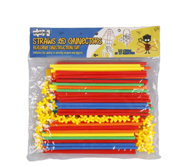 Edu Connection 100 Straws + 50Connectors