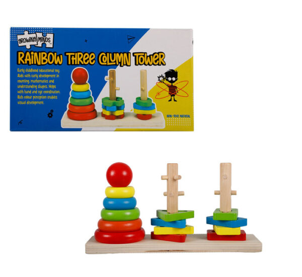 Edu Wood Shape Sorter 22.5x12cm