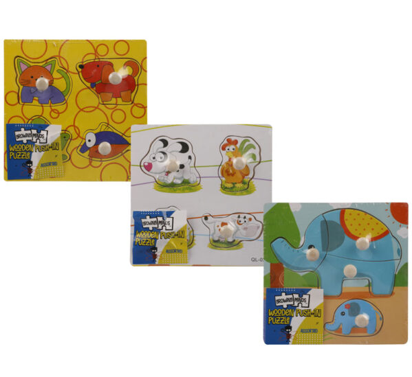 Wooden Peg Board - Assorted Size: 15x15cm
