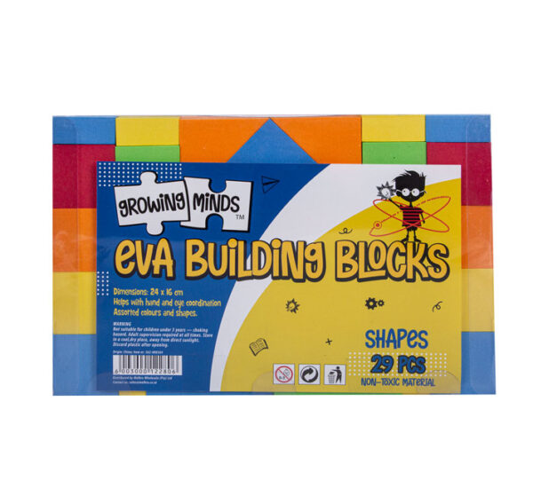 Eva Foam Building Blocks - 24cm X 16cm