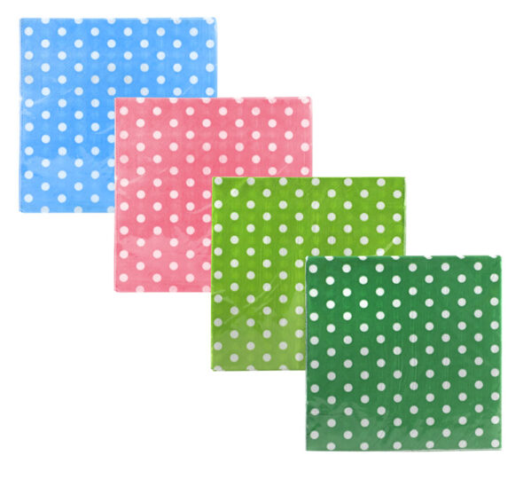 Serviettes - Assorted, 33cm, Pack Of 20, 2-Ply