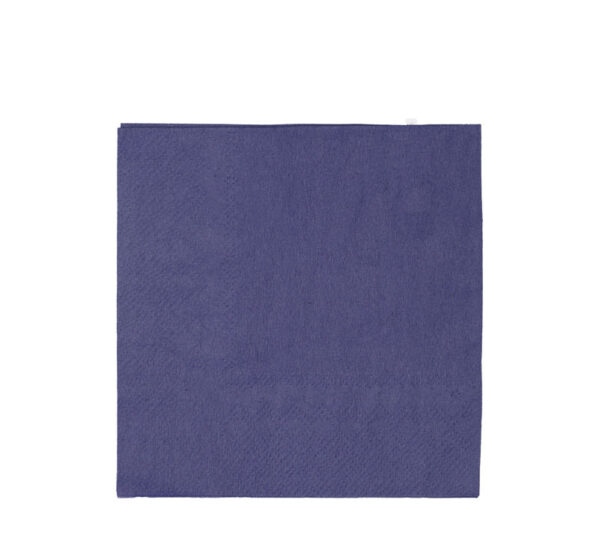 Serviettes 2Ply 33cm 20Pc Plain Purple