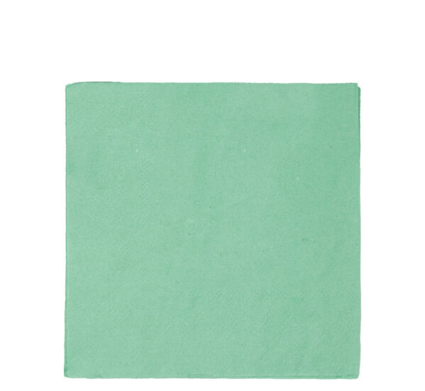 Serviettes 2Ply 33cm 20Pc Plain Seafoam
