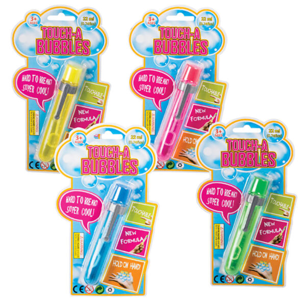 Touchable Bubbles - Assorted Colours, 22ml