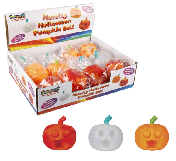 Novelty Halloween Pumpkin Ball 6cm