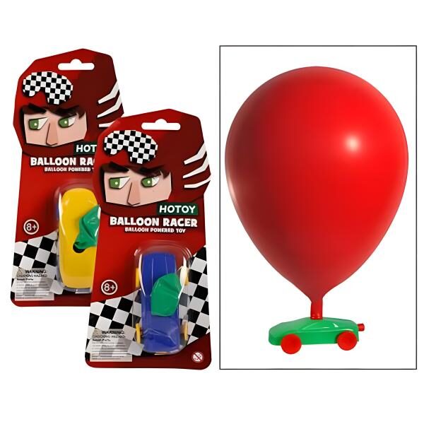 Novelty Balloon Racer 12x7cm
