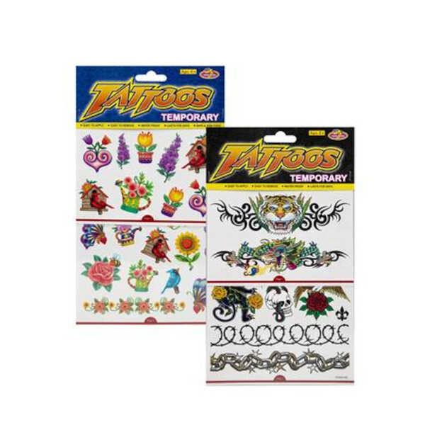 Sticker Tattoo Body Temporary Sheet