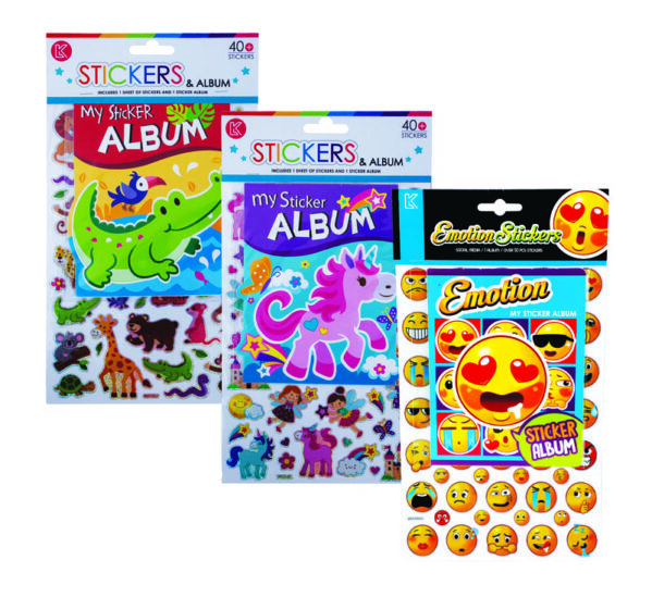 Sticker & Album Book