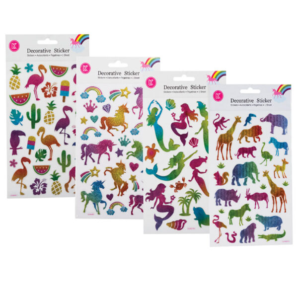 Embossed Foil Glitter Assorted - Assorted