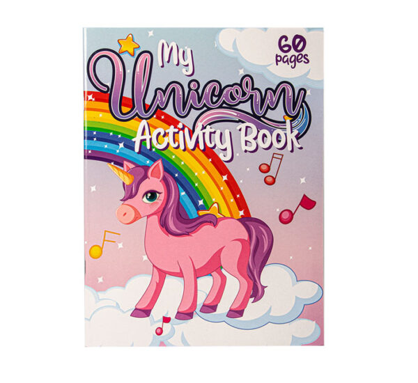 Book Activity Unicorn 60 Pages