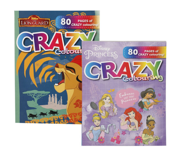 Book Activity Mega Disney 80P Asstd