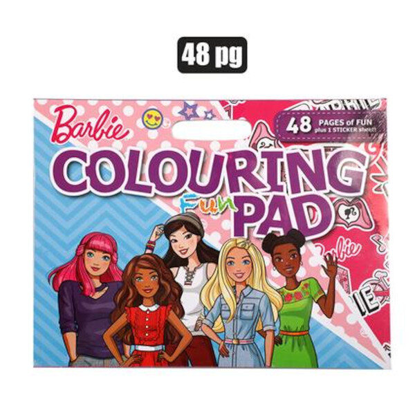 Book Colouring Pad Barbie 48P