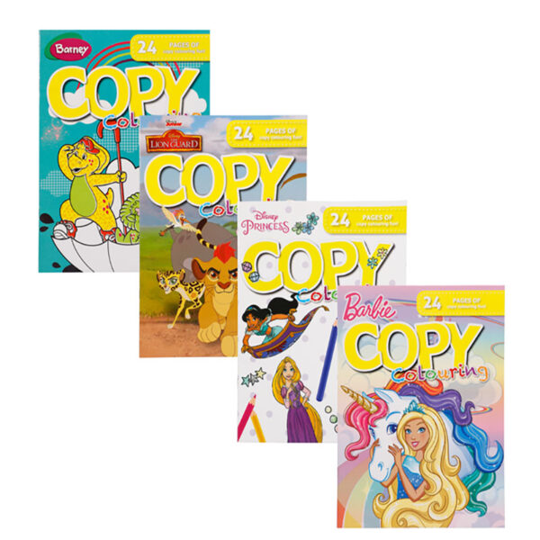 Book Copy Colour Disney 24P Asstd