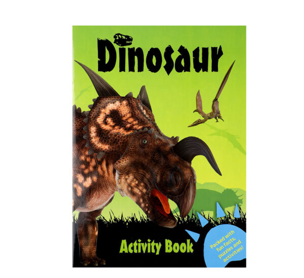 Book Activity Dinosaur Green