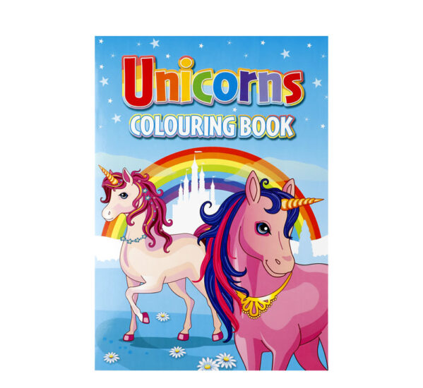 Book Colouring Unicorns 3