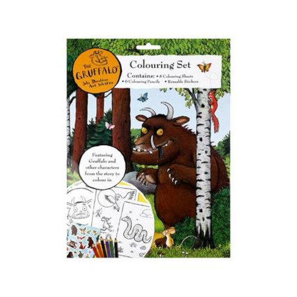 Book Colouring Set Gruffalo