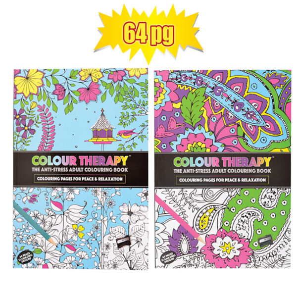 Colouring Therapy 64 Page