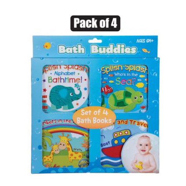 Book Educational Bath 4-Pack