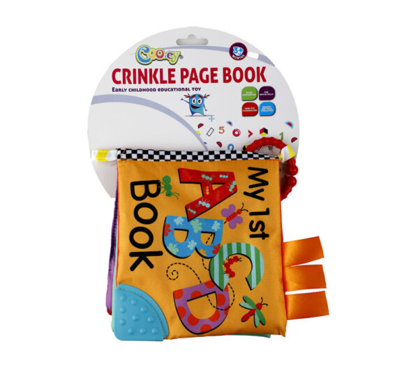 Book Educational Crinkle Pages