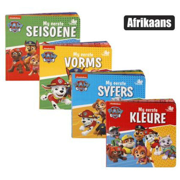 Book Educational Afrikaans Paw Patrol