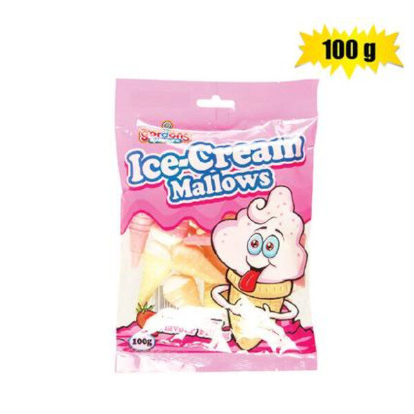 Gordon's Ice Cream Mallows - 100g Packet