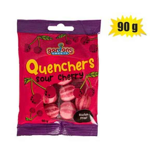 Sweet Candy Gordons Quenchers Cherry