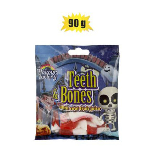Sweet Gummy Teeth & Bones 90G