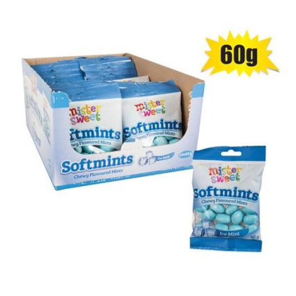 Mister Sweet Soft Mints - Ice Mint, 60g