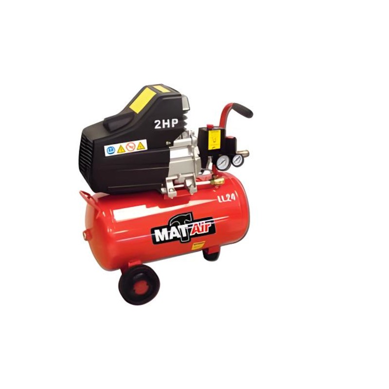 Compressor Matair Kit 2Hp 24L +5 Piece S/Gun