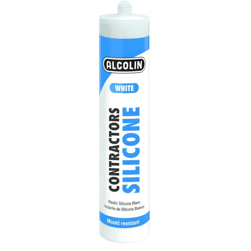 Alcolin Contractor`S Silicone Wht 260ml
