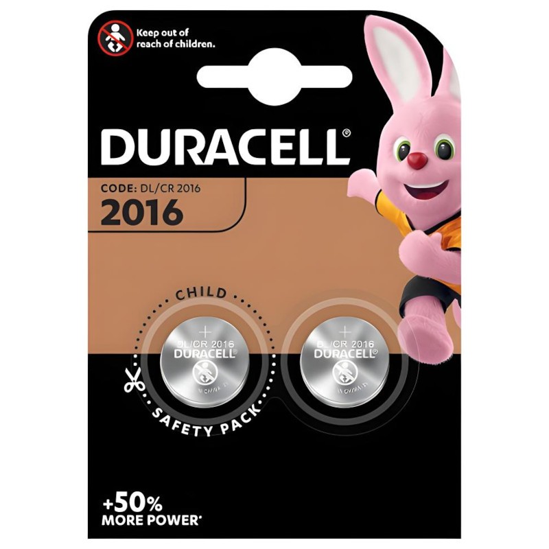 Duracell Battery Coin 2016 P02 (10/Box)
