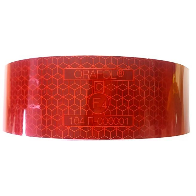 Reflective Tape Truck 50mmx50m Red