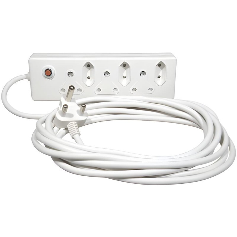 MTS -.Prepac Multiplug 5way 5m Cord