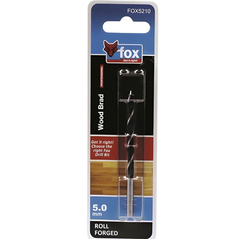 FOX - Drill Bit Wood Brad Point 5mm