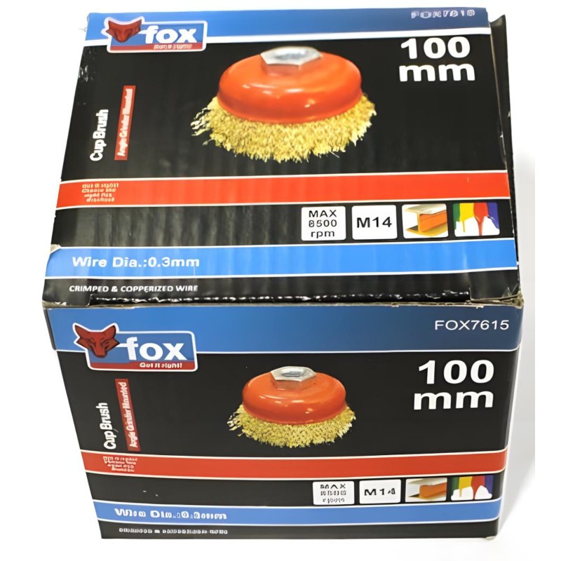 Wire Cup Crimped M14 100mm(Grinder)