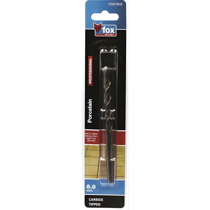 FOX - Drill Bit Porcelain Pro 8mm