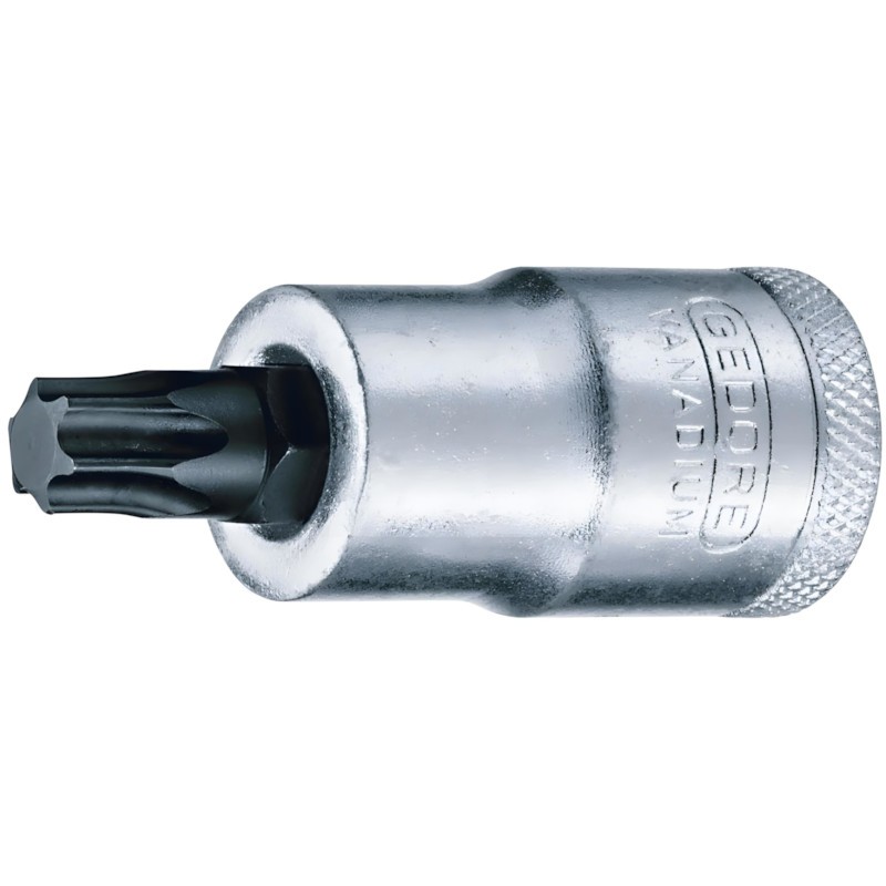 Gedore - Socket Torx 1/2" Drive Itx19-T25 Male